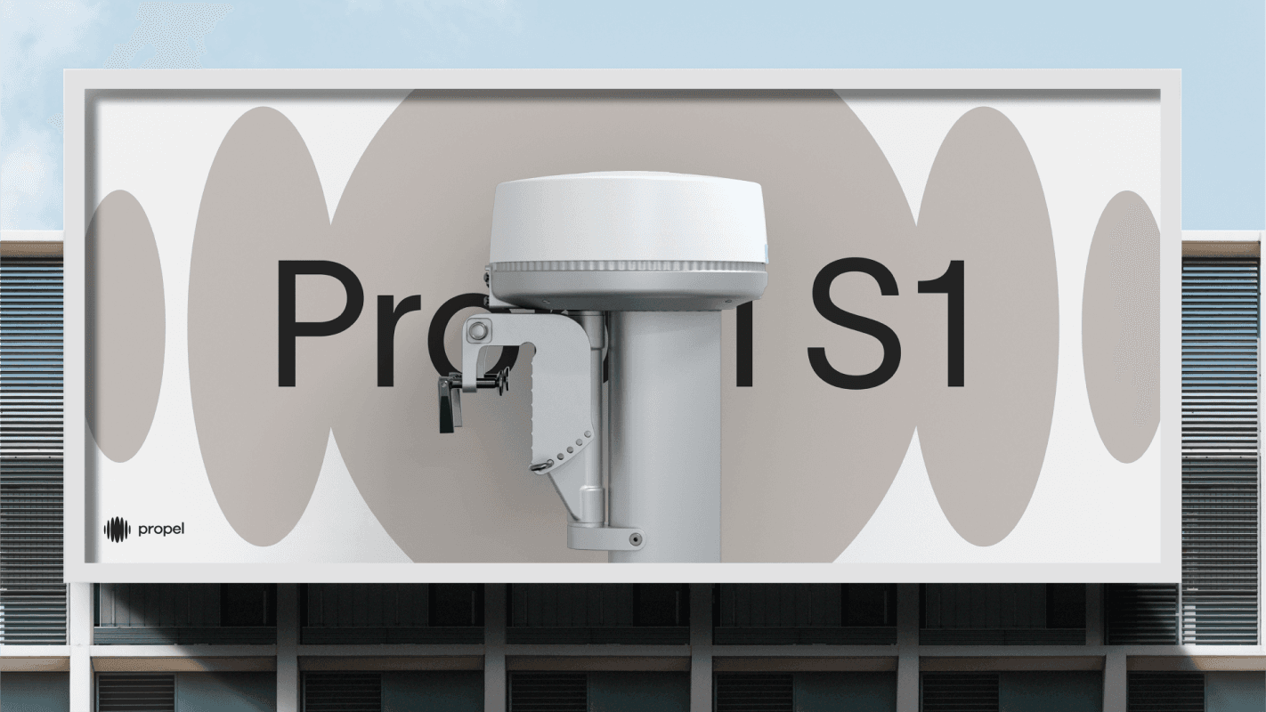 Propel campaign advertising billboard